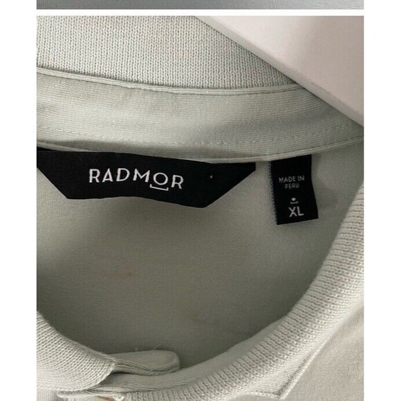 Radmor Golf Taylor Polo Shirt Bobrad Cup Logo Short Sleeve Pima Cotton XL - Picture 6 of 10